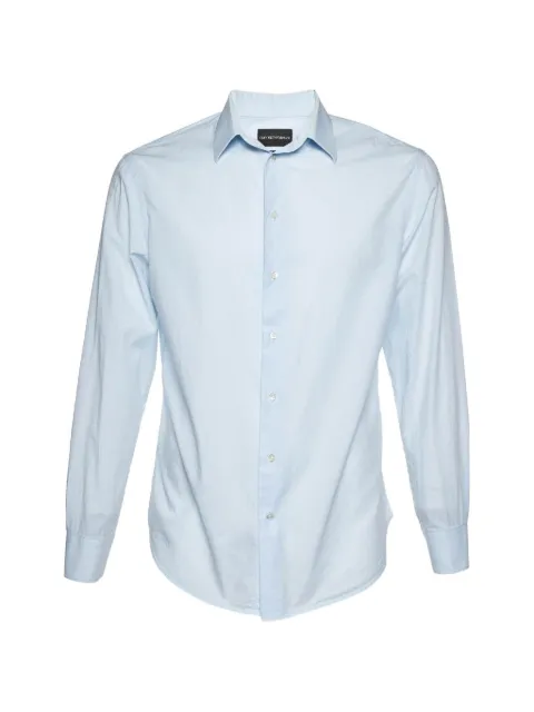 Emporio Armani Pre-Owned patterned cotton shirt