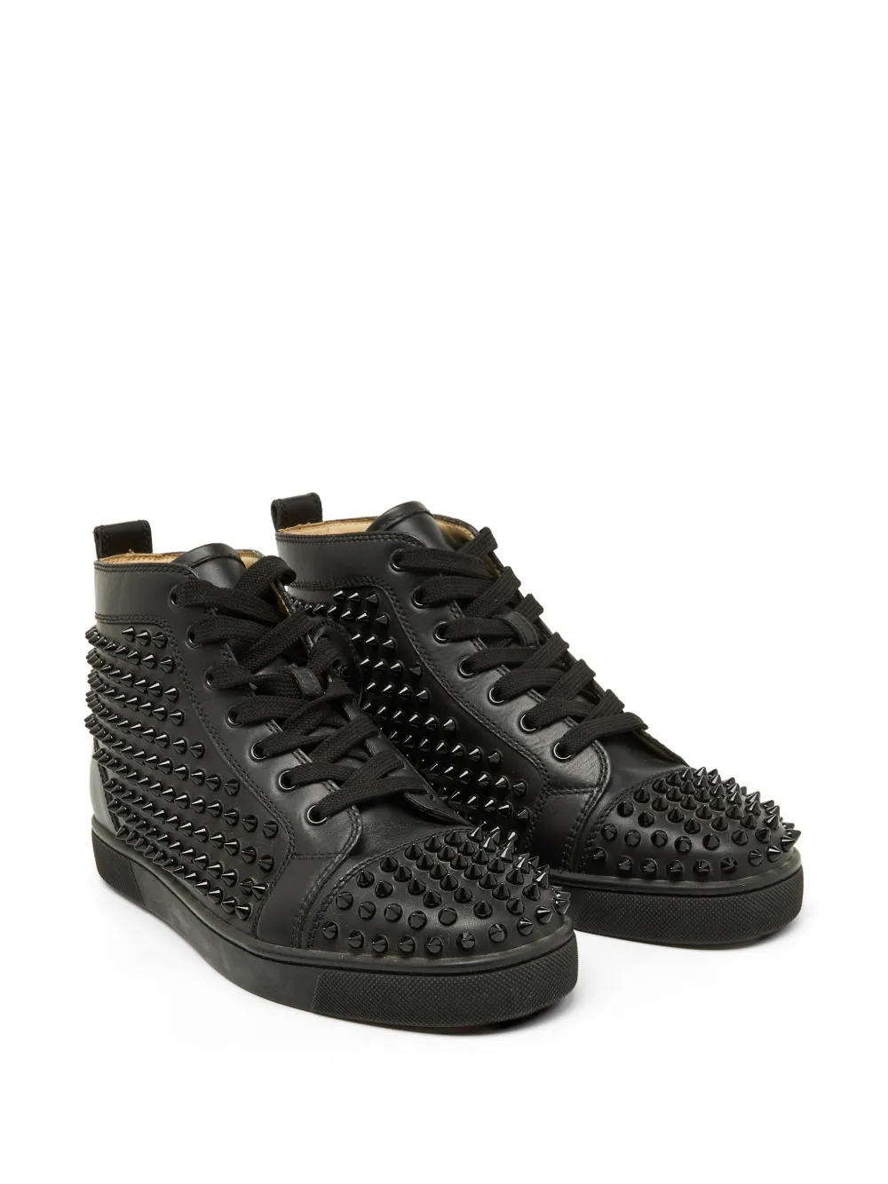 Christian Louboutin Pre-Owned Louis Spikes sneakers - Schwarz