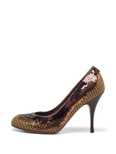 Etro Pre-Owned Pumps con paillettes