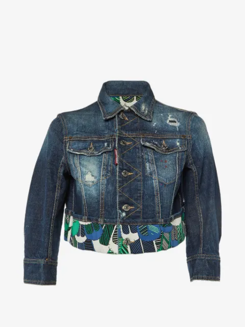 DSQUARED2 cropped denim jacket