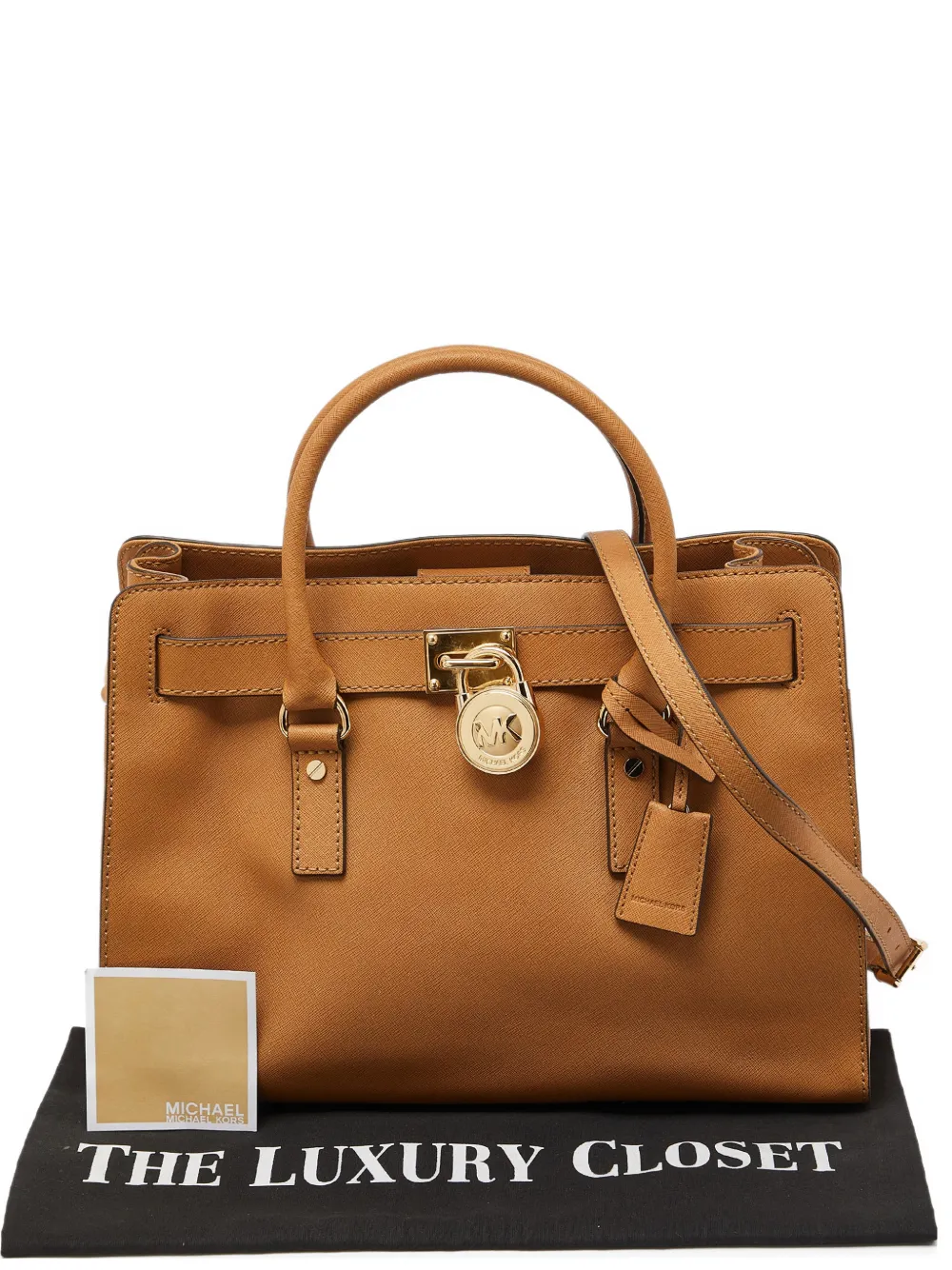 Michael Kors Vintage Hamilton leather tote bag - Toni neutri