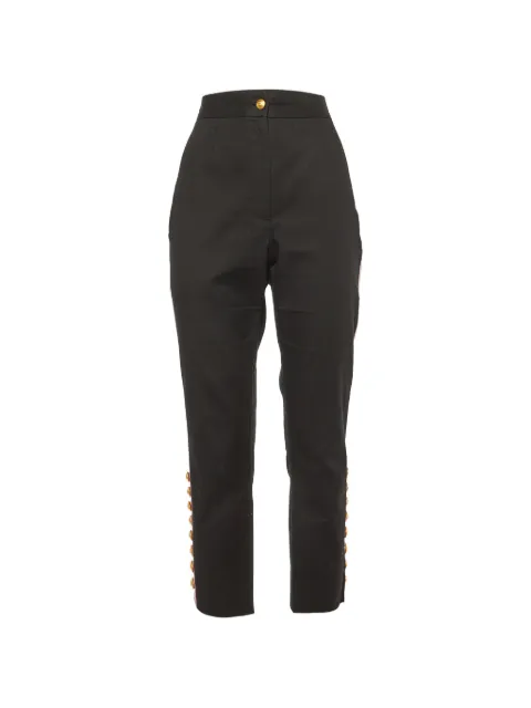 Dolce & Gabbana Pre-Owned Dolce & Gabbana contrast-tape tailored trousers