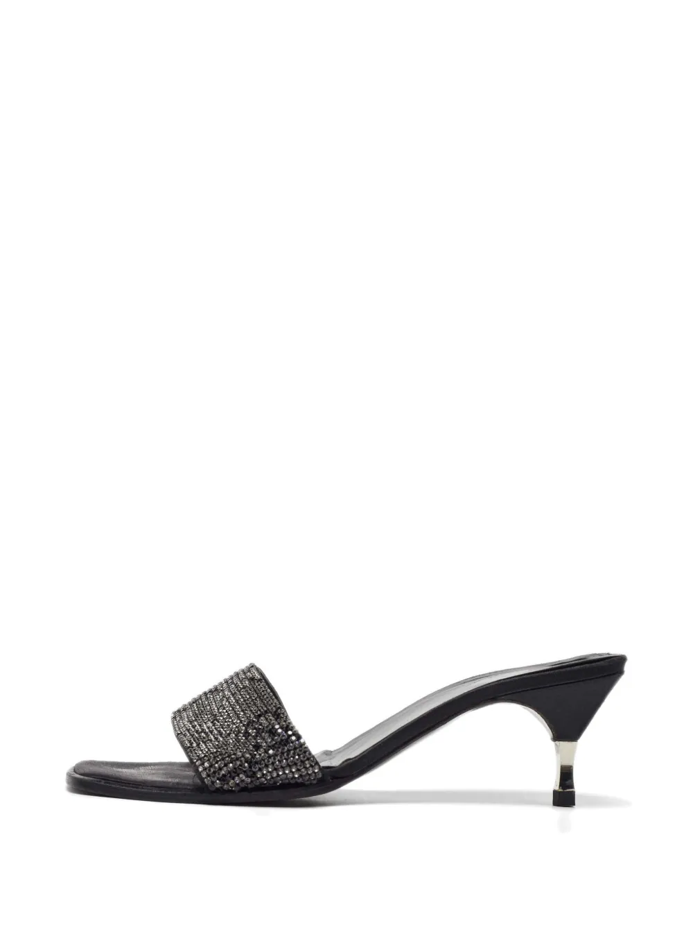 Gucci Pre-Owned GG crystal-embellished sandals - Schwarz