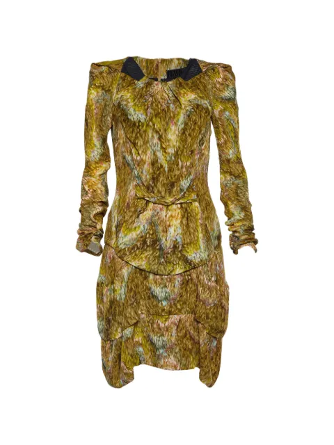 Peter Pilotto printed silk dress