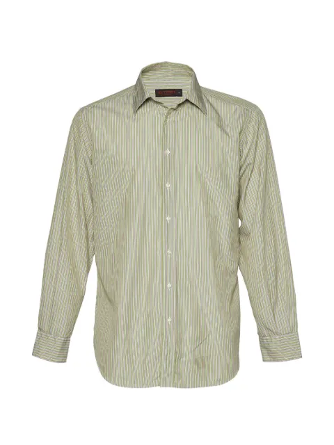 Etro Pre-Owned striped button-front shirt