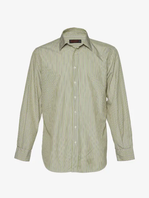 Etro Pre-Owned striped button-front shirt