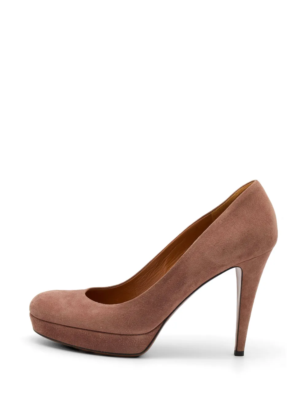 Gucci Pre-Owned round-toe platform pumps - Rosa