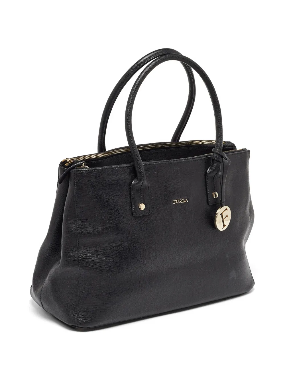 Furla Furla Linda leather tote bag - Nero