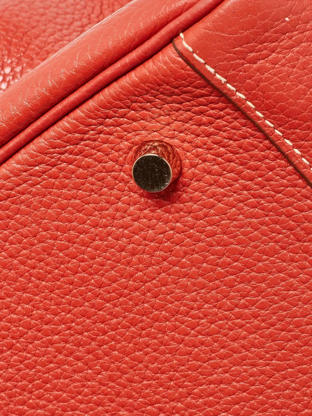 Hermès Pre-Owned Lindy 34 leren schoudertas Rood
