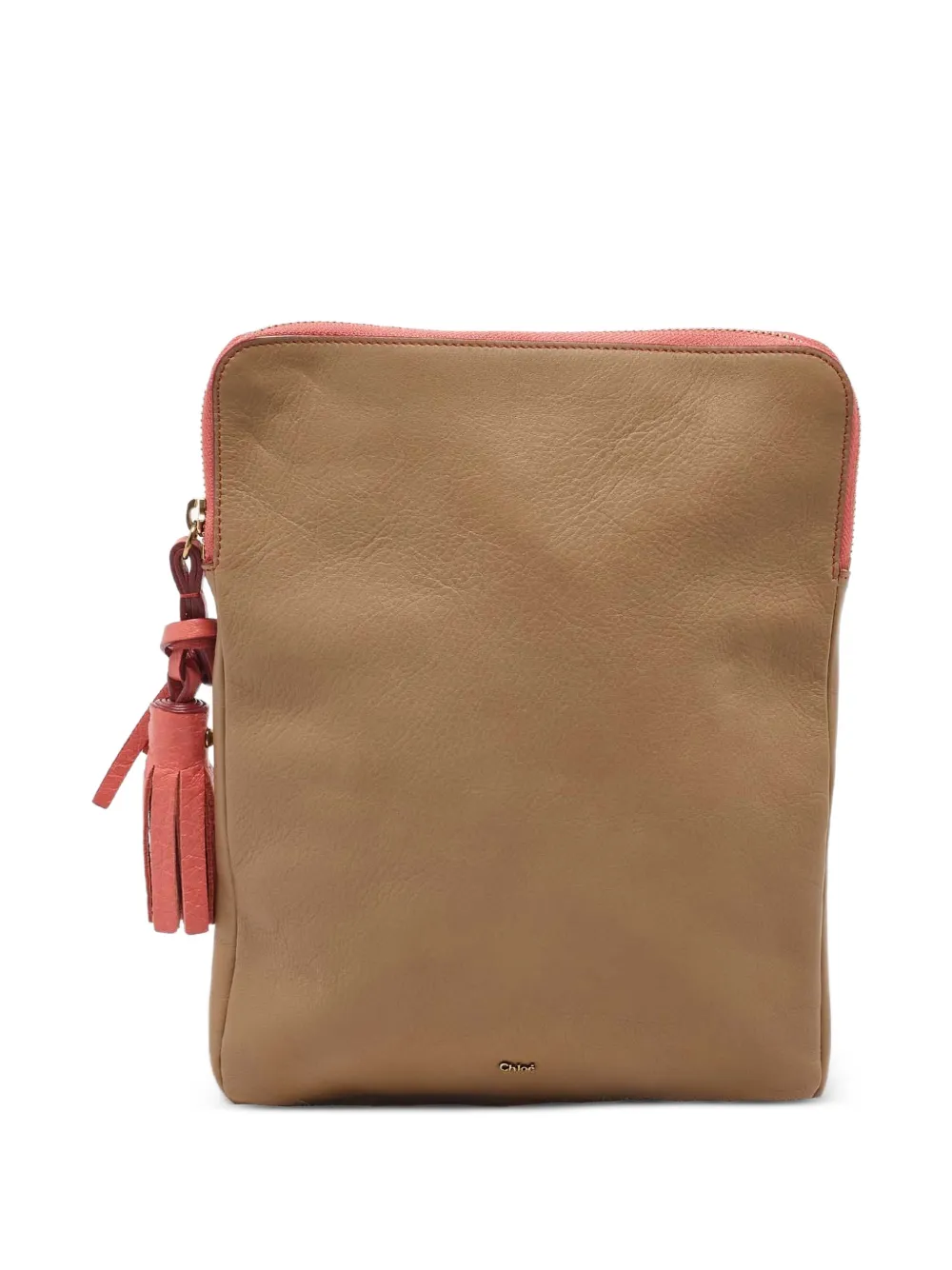 Chloé Pre-Owned Eva tassel tablet cover - Toni neutri