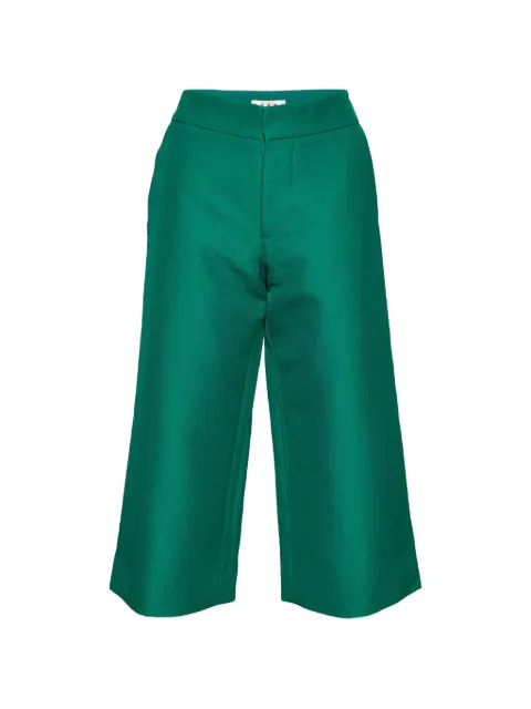 Marni Pre-Owned wide-leg cotton trousers