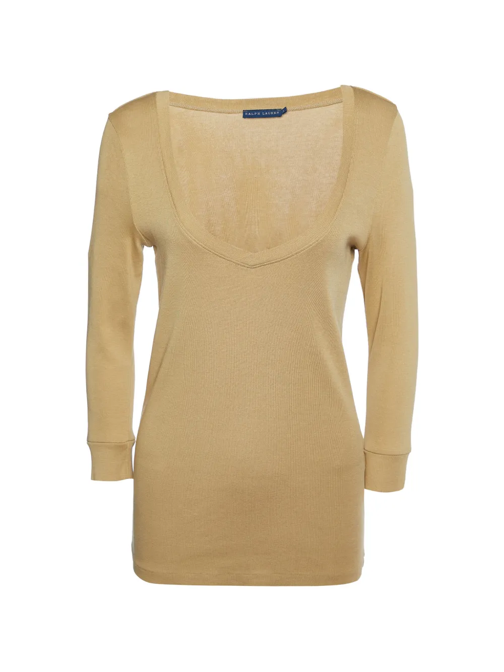 Polo Ralph Lauren Vintage V-neck knit sweater - Marrone