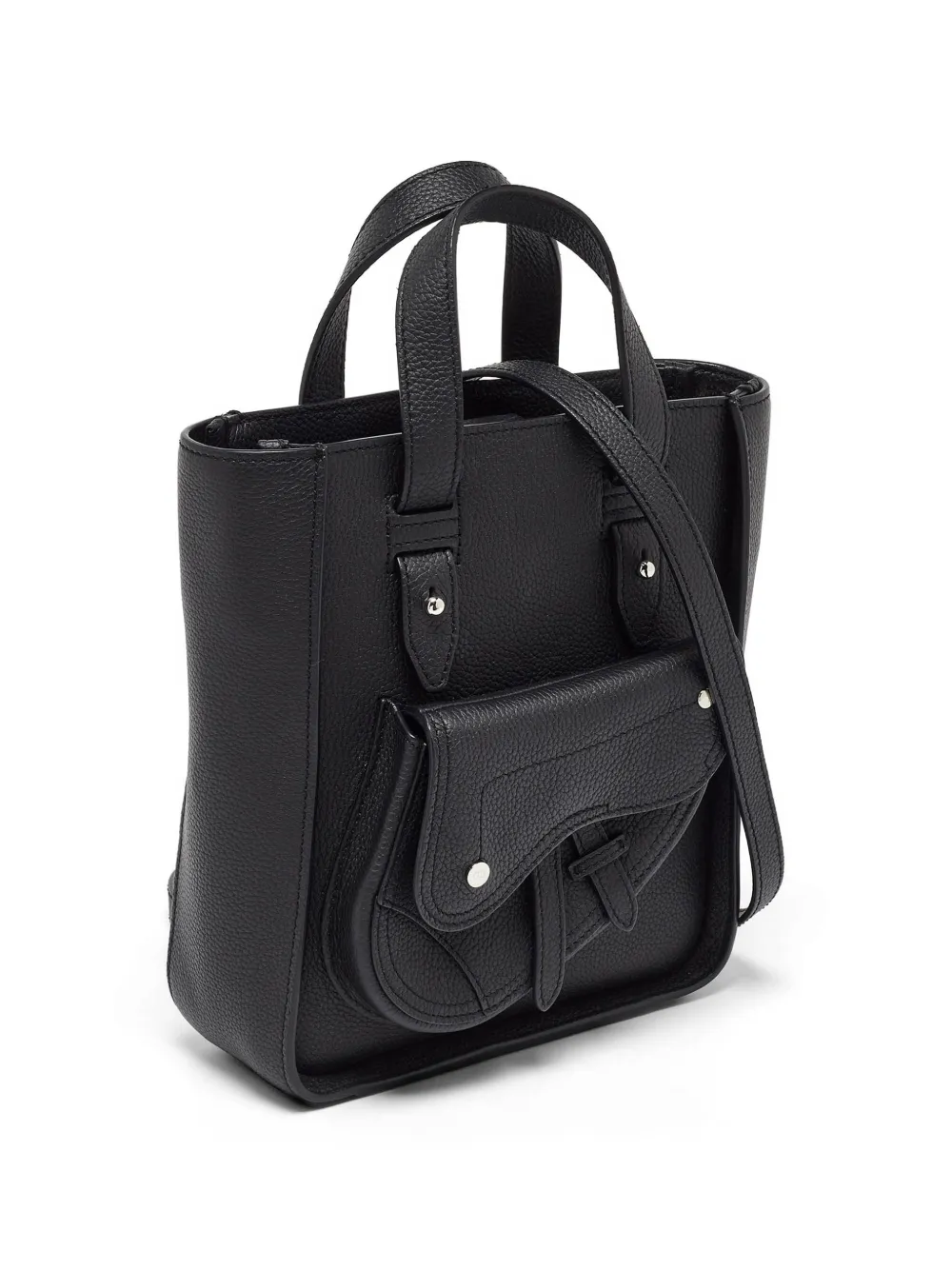 Christian Dior Pre-Owned 2019 Saddle leather tote bag - Nero