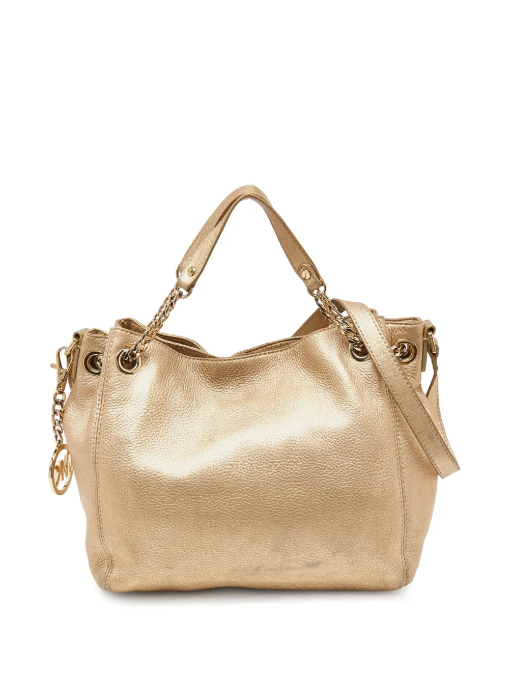 Michael Kors Vintage Frankie drawstring tote bag - Gold
