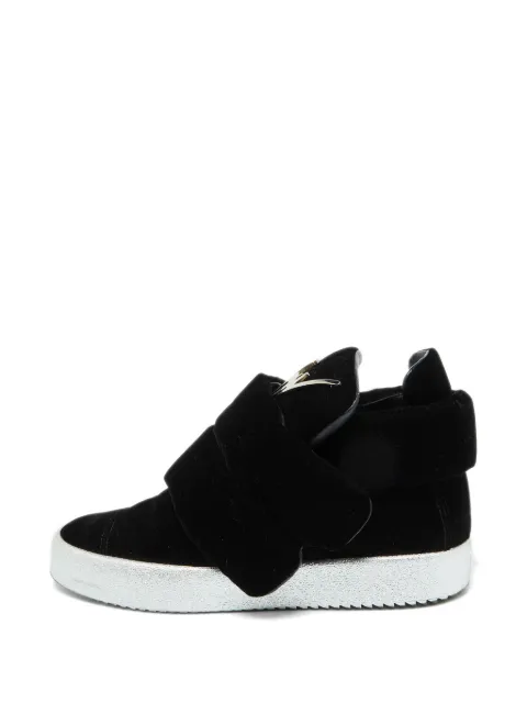 Giuseppe Zanotti Vintage zapatillas altas con cierre autoadherente
