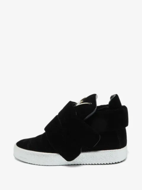 Giuseppe Zanotti Vintage zapatillas altas con cierre autoadherente