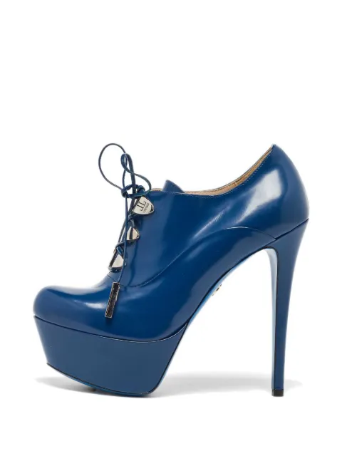 Loriblu platform lace-up ankle boots