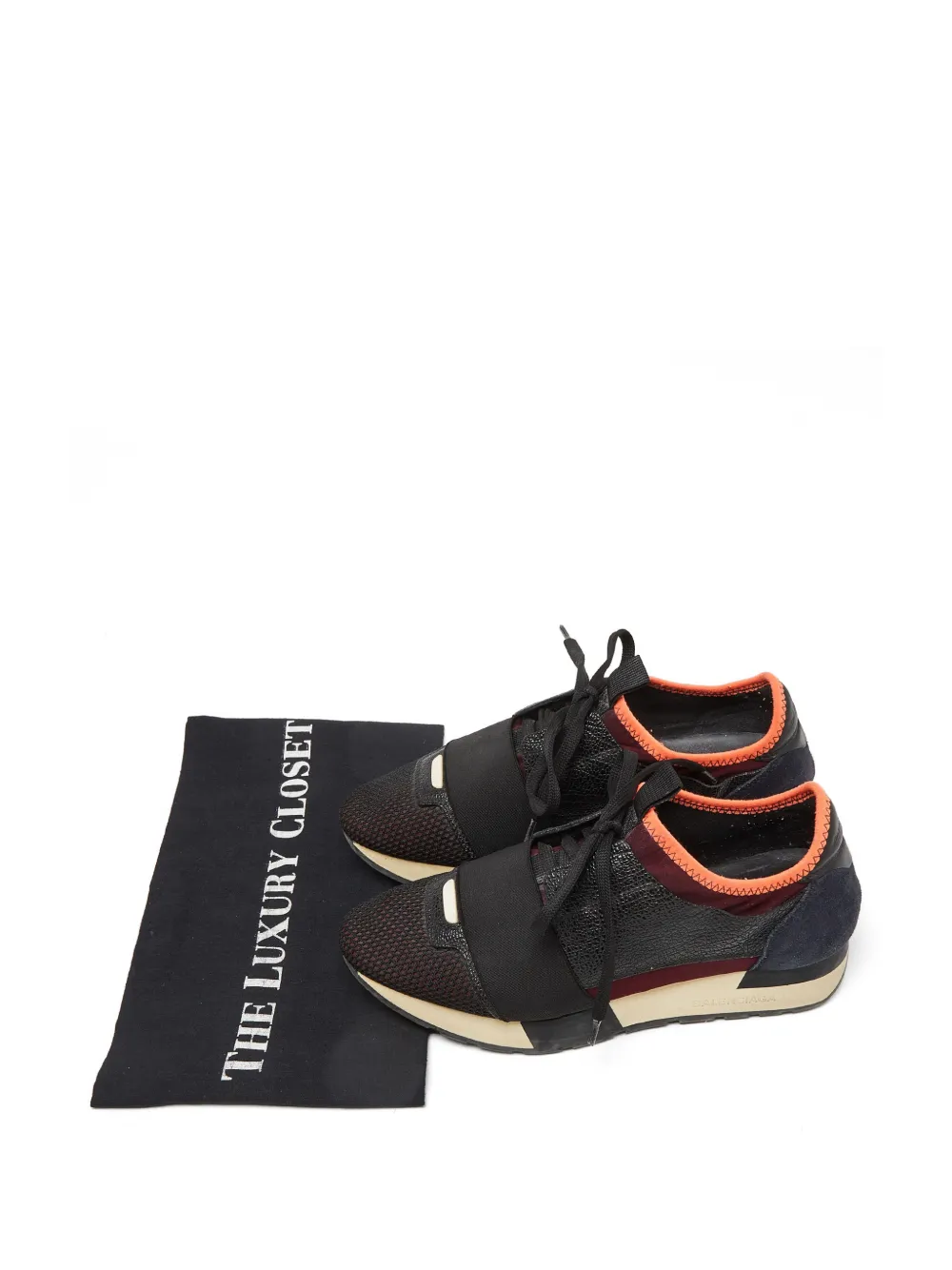 Balenciaga Pre-Owned Race Runner low-top sneakers - Schwarz