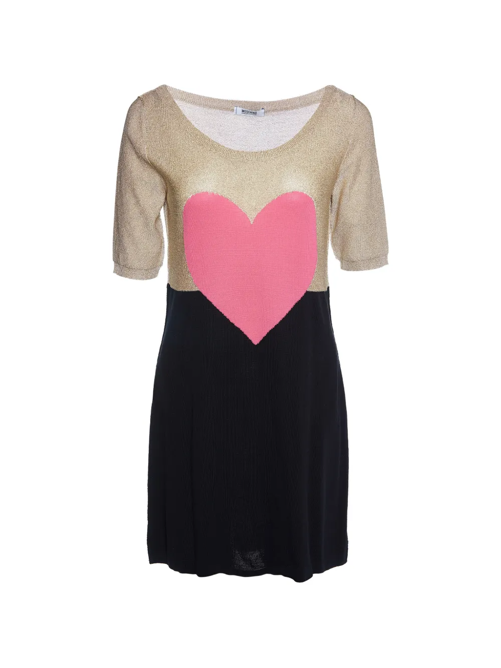 Moschino Cheap & Chic Abito Heart - Nero