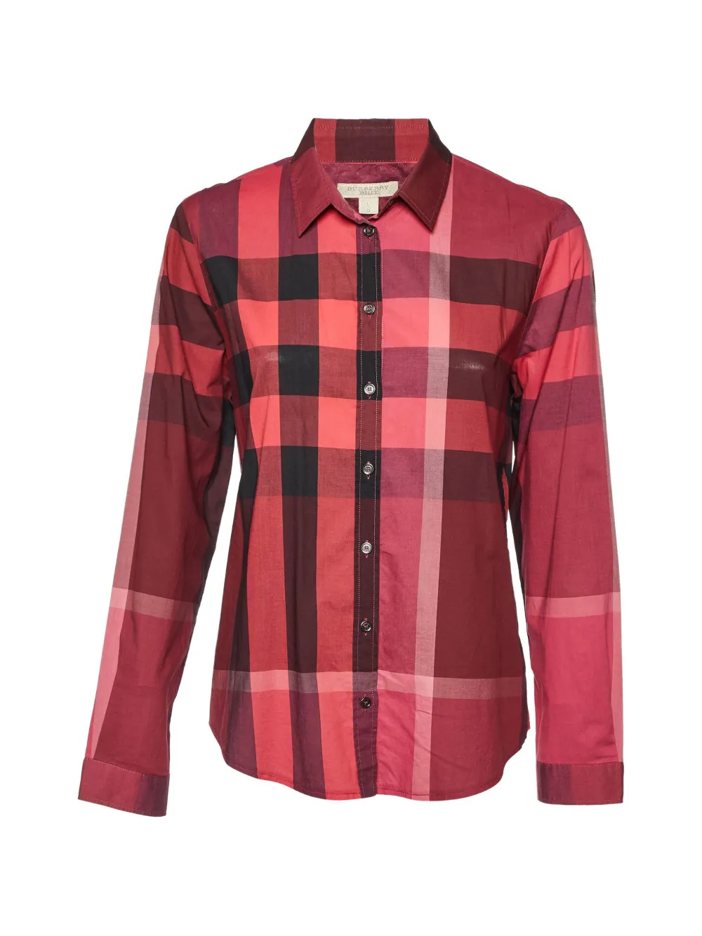 Burberry Pre-Owned Nova Check button-front shirt - Rosa
