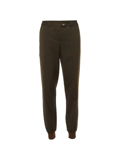 Moschino Cheap & Chic elasticated-cuff track pants