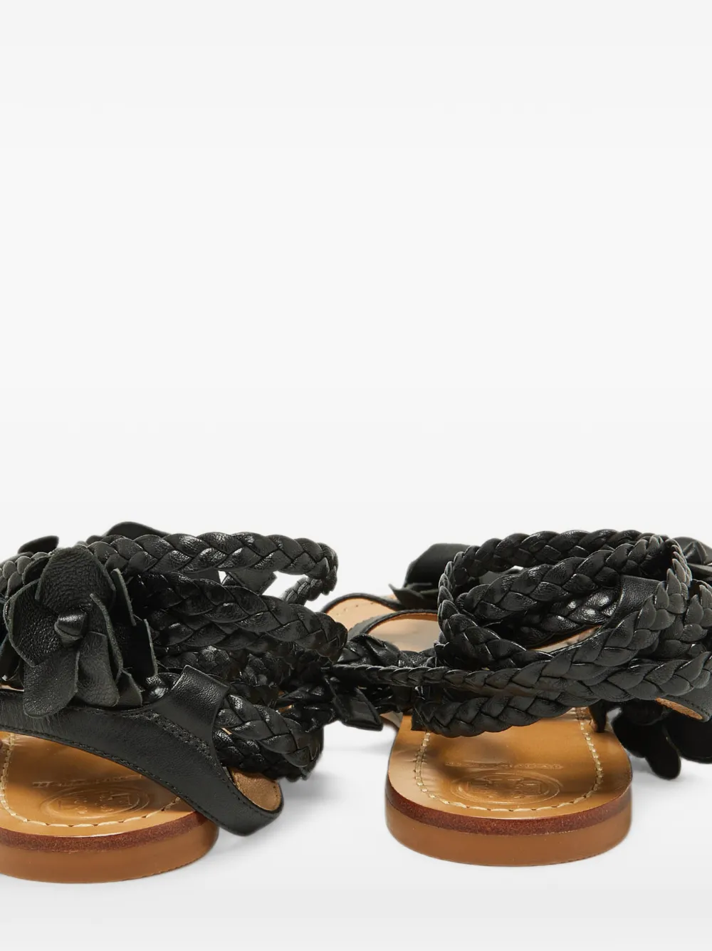 Tory Burch flat gladiator sandals - Schwarz