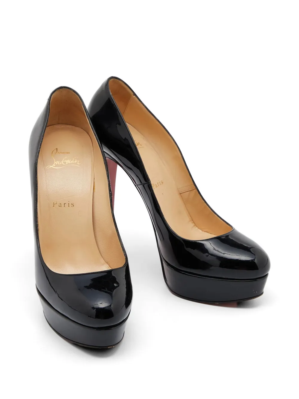 Christian Louboutin Pre-Owned Bianca patent-leather pumps - Schwarz