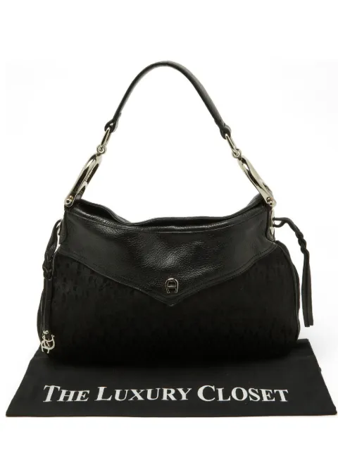 Aigner Vintage Signature monogram tote bag