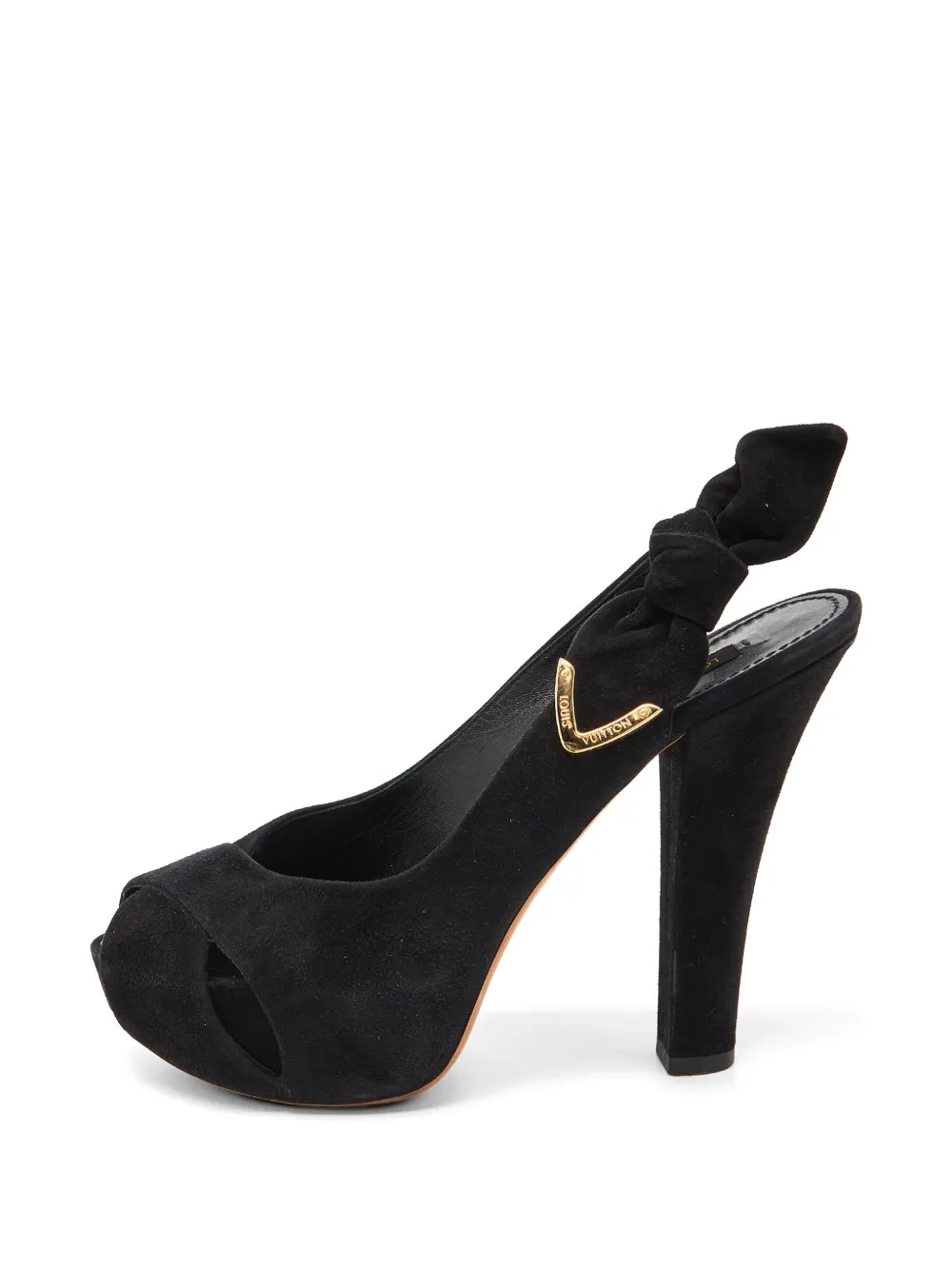 Louis Vuitton Pre-Owned Tonka suede sandals - Nero