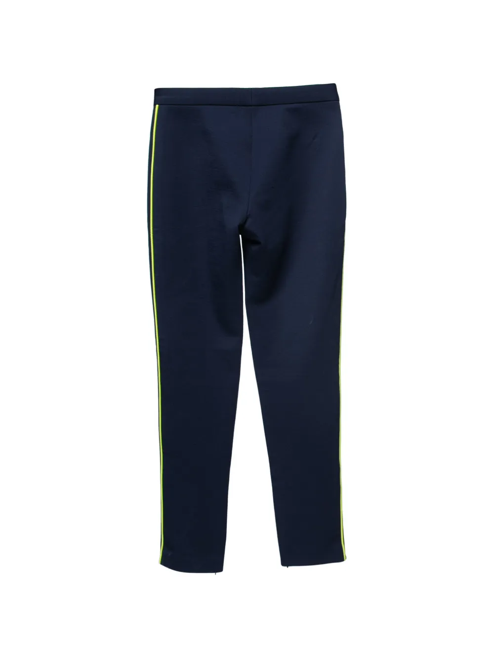 Versace Pre-Owned Legging met contrasterende afwerking Blauw