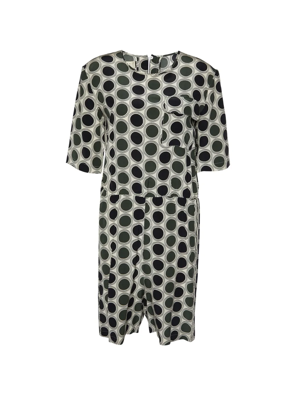 Marni Pre-Owned 2012 dot-print playsuit - Toni neutri