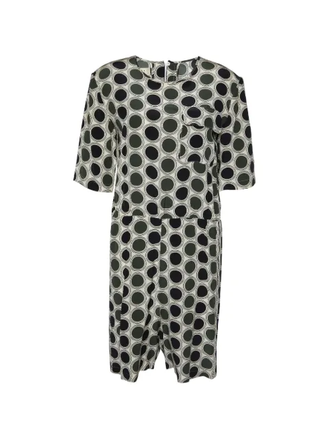 Marni Pre-Owned combinaison à pois (2012)