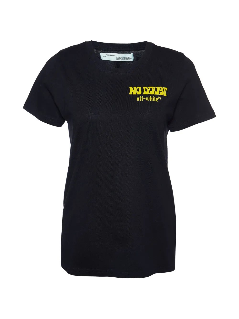 Off-White Pre-Owned cotton T-shirt - Nero