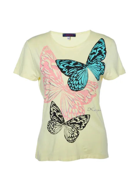 Kenzo Pre-Owned butterfly-print T-shirt
