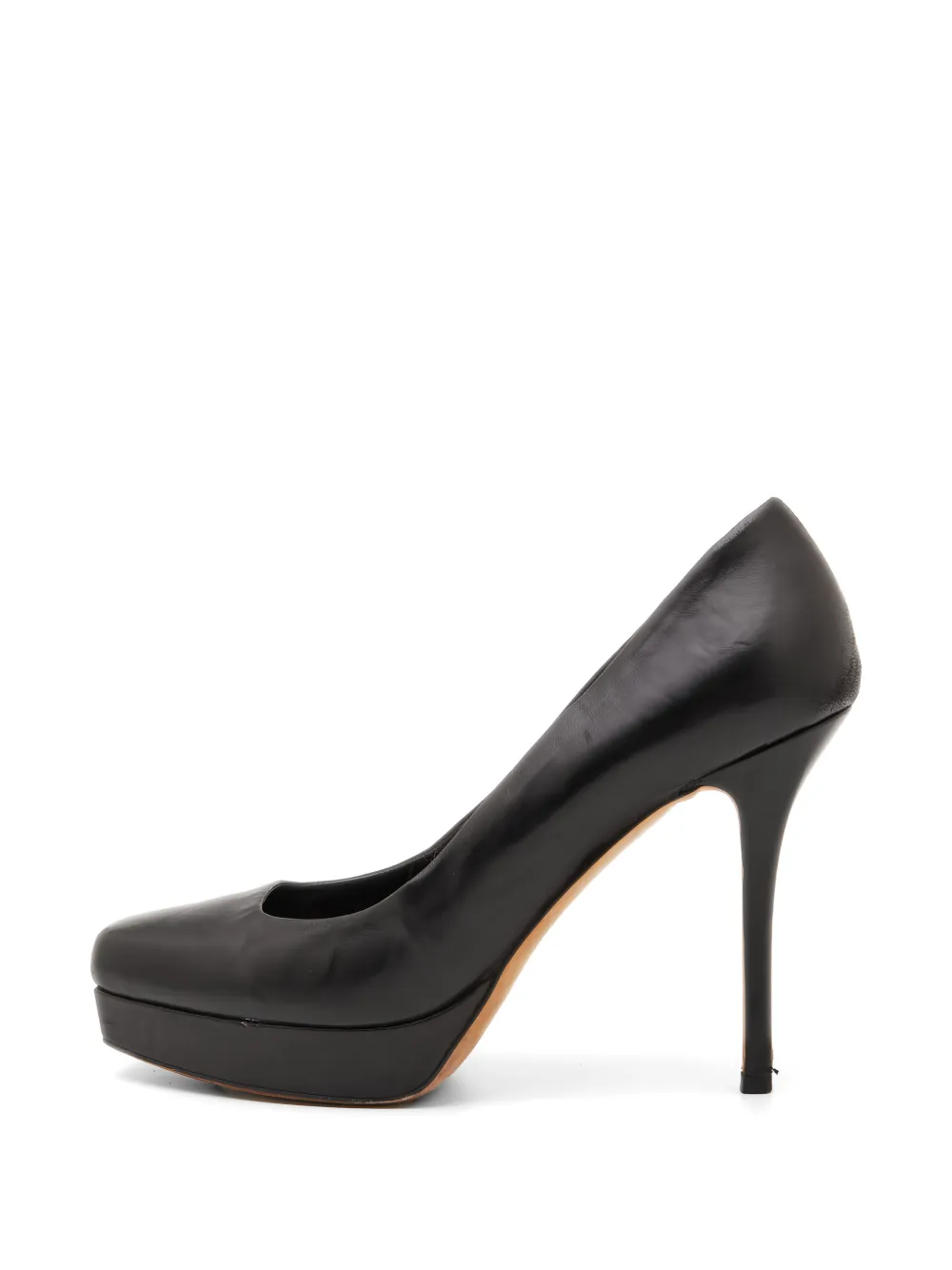 Gucci Pre-Owned platform pumps - Schwarz
