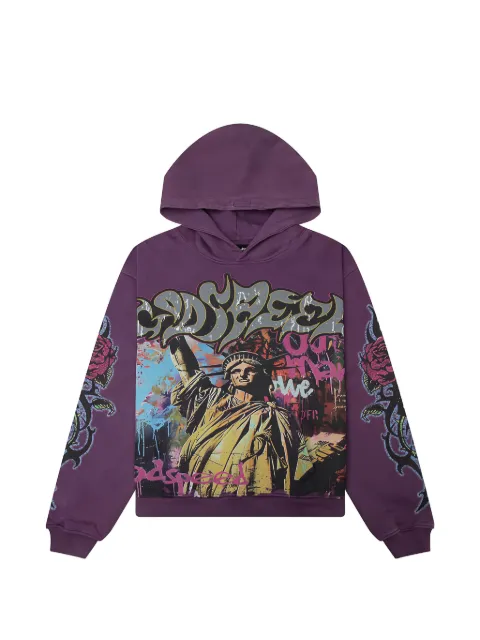 GODSPEED Vandal graphic-print hoodie