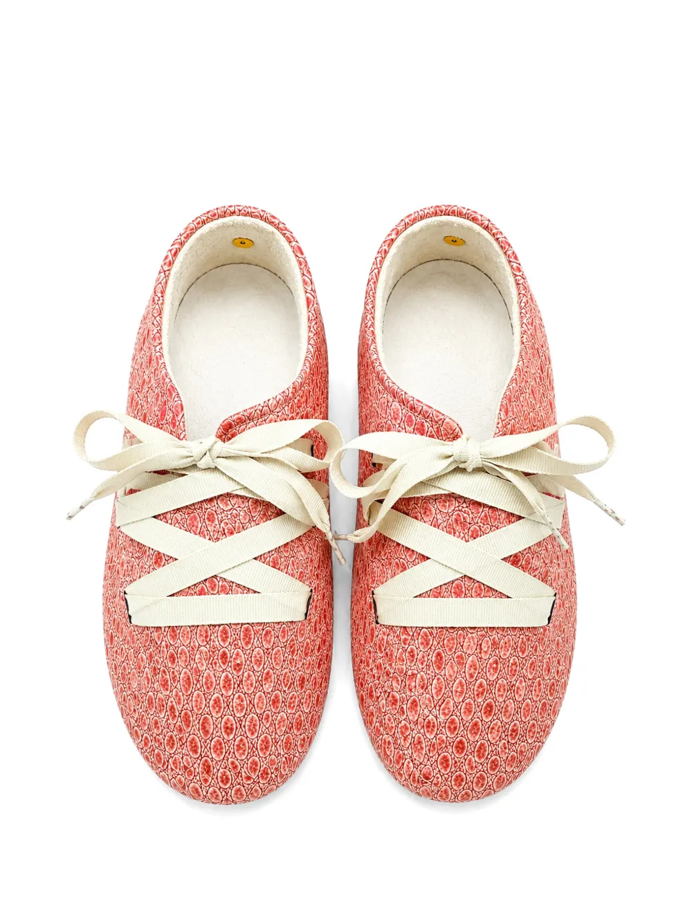  Rien Studio Bailarinas Con Cordones - Rojo 