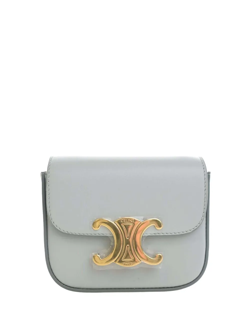 Celine Pre-Owned 2023 Mini Calfskin Claude crossbody bag - Blu