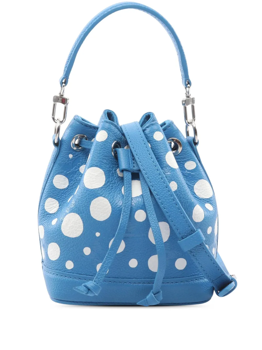 Louis Vuitton Pre-Owned 2010-2026 Yayoi Kusama Monogram Giant Empreinte Infinity Dots Nano Noe bucket bag - Blau