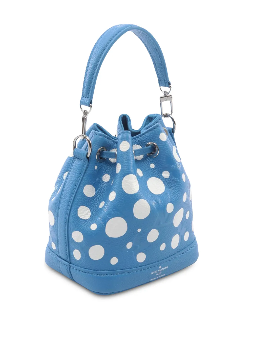  Louis Vuitton Pre-owned Mini Sac Seau Noe Yayoi Kusama à Monogramme Giant Empreinte Et Motif Infinity Dots (2021-2026) - Bleu 