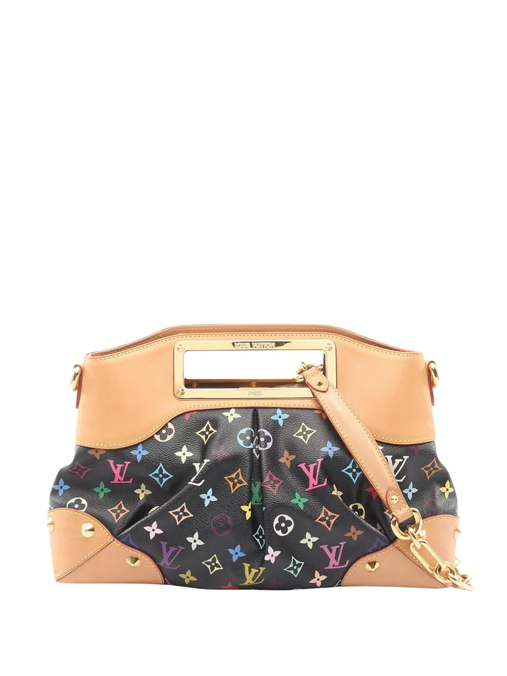 Louis Vuitton Pre-Owned 2010 Monogram Multicolore Judy MM satchel - Nero