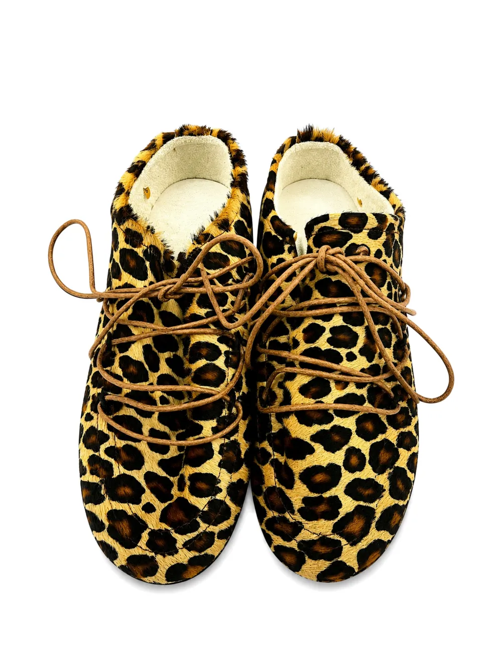  Rien Studio Bailarinas Con Estampado De Leopardo - Neutro 