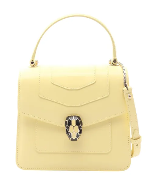 Bvlgari Pre-Owned 2010-2026 Small Leather Serpenti Forever Top Handle satchel