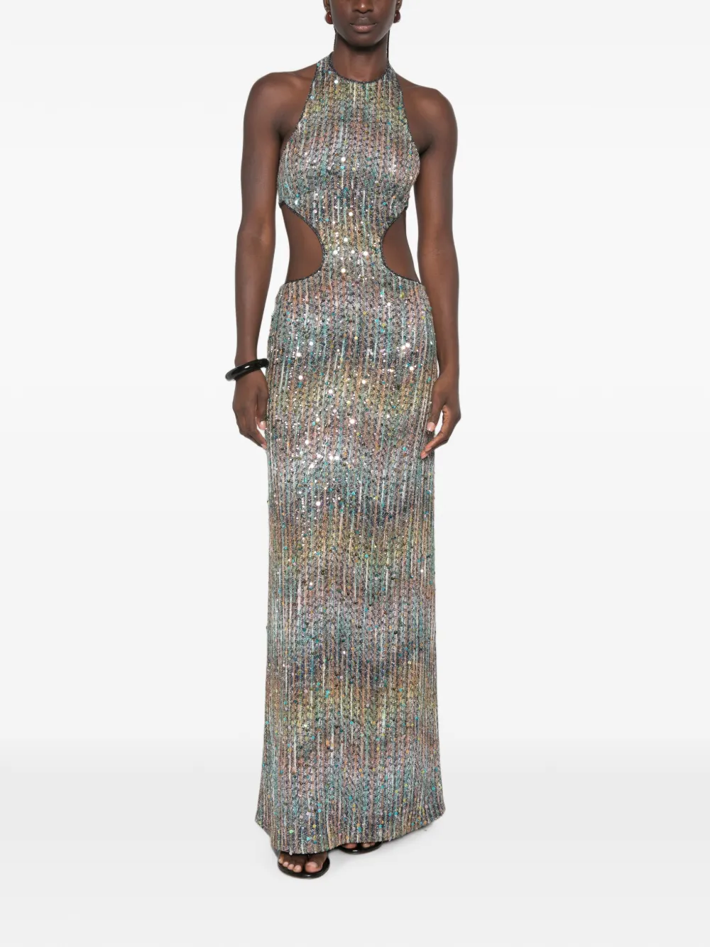 Missoni Jurk verfraaid met pailletten Grijs
