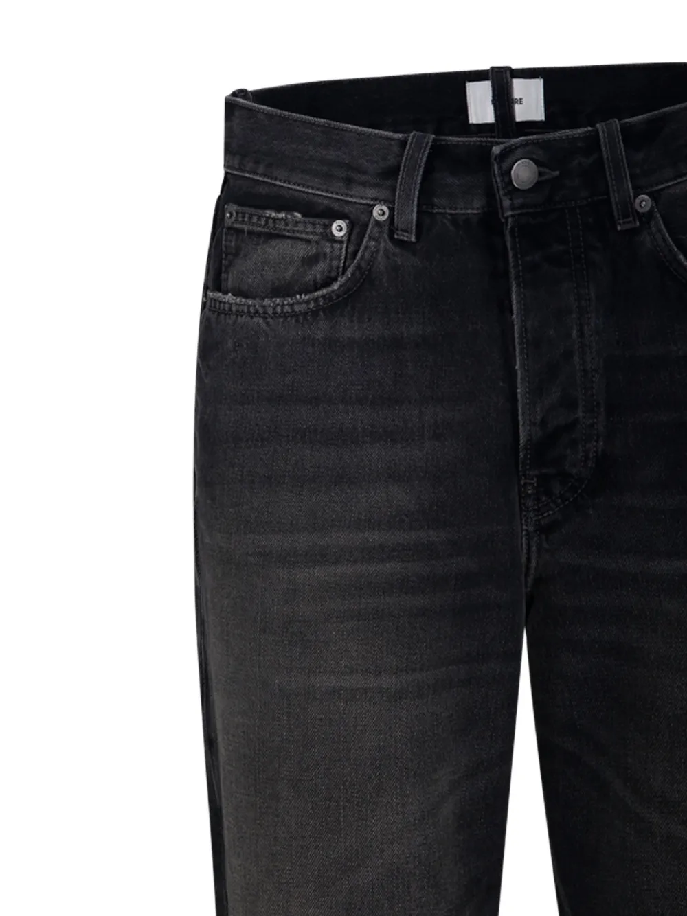 Haikure Logan jeans met vervaagd effect Zwart