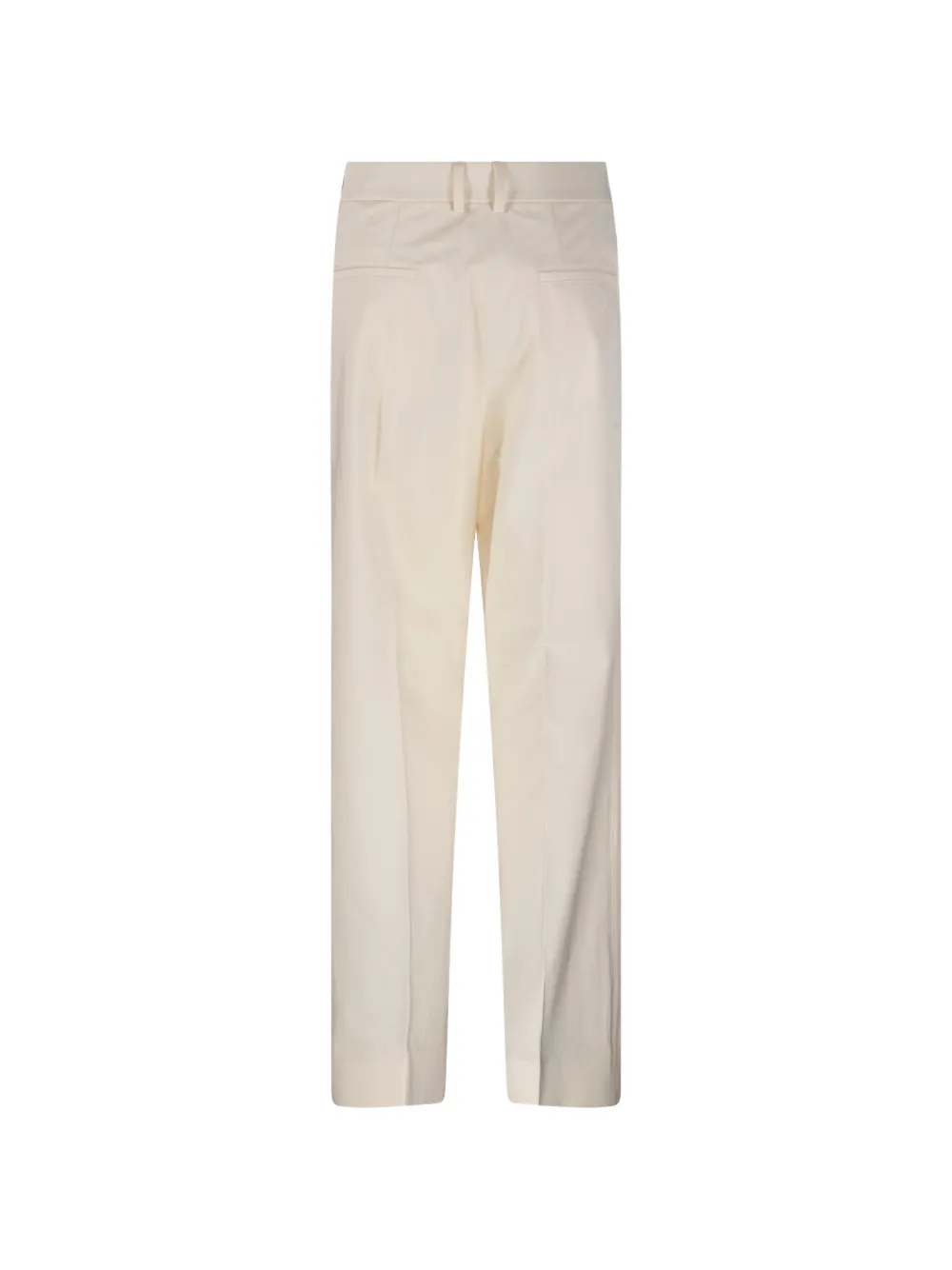  Moncler Pantalon à Design Plissé - Tons Neutres 