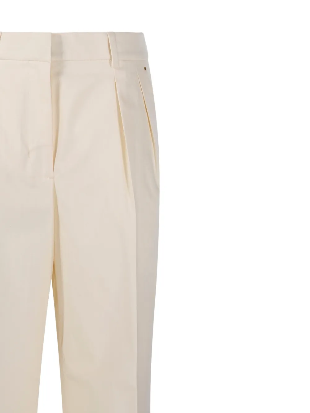 Moncler Broek met geplooid detail Beige