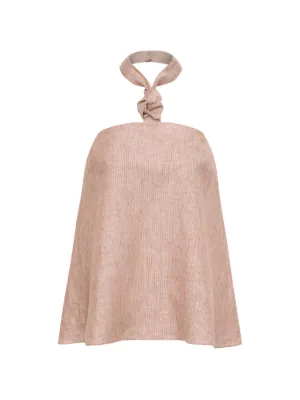 Brunello Cucinelli リネン ラップベスト | イエロー | FARFETCH JP