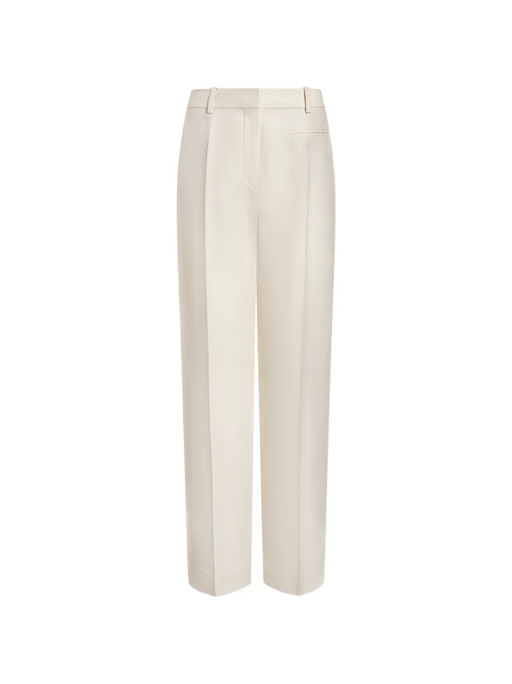 12 STOREEZ Pantaloni Plaza con piega - Toni neutri
