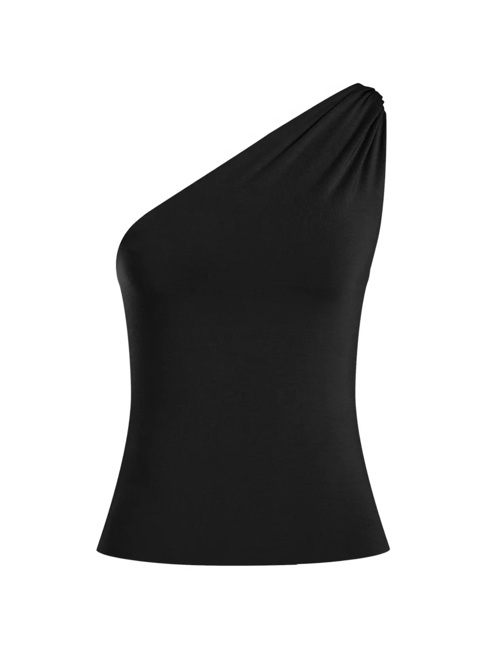 12 STOREEZ Siesta one-shoulder twisted top